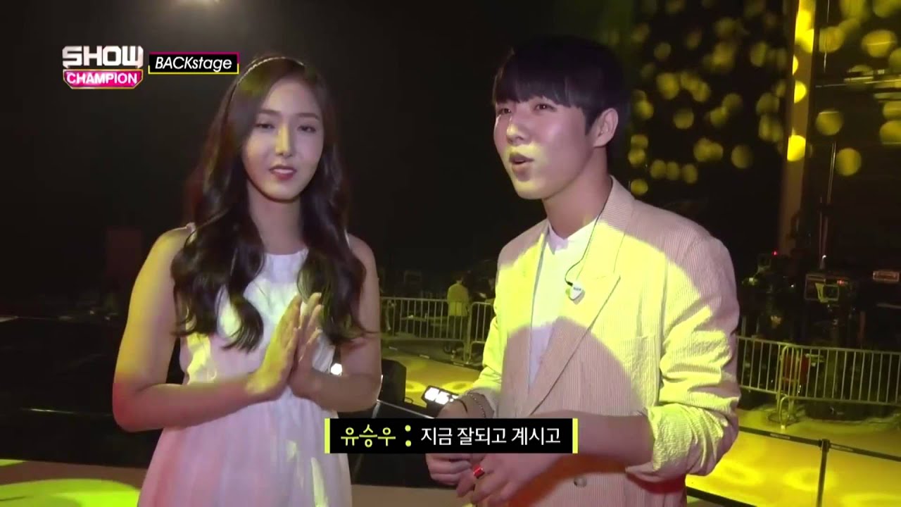 여자친구의 삼각관계!? [Show Campion Back Stage] 72회