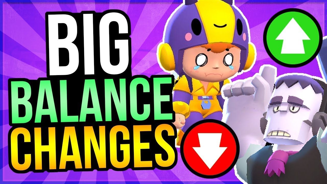 18 Huge New Balance Changes Bea Nerf Frank Buff Tank Meta Youtube - meta brawl star