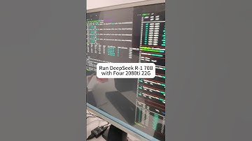 Run DeepSeek R-1 70B with Four 2080ti 22G GPU
