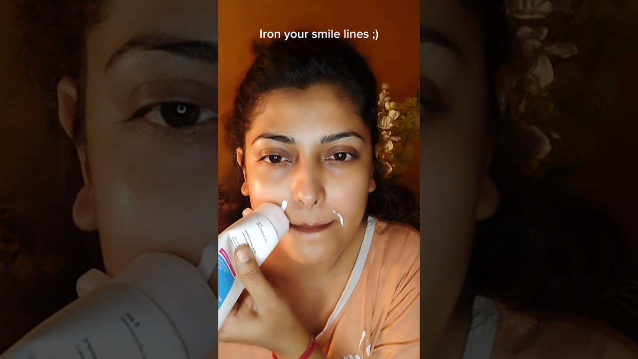 No❌Smile🧏🏻lines💓 | Skincare🌷tips✨ | fine lines😉hack🧚🏻 