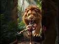 Playful Monkey’s Biggest Mistake!🐒🦁 | Jungle Animal Short | Viral Short#wildlife #animals#shortfilm