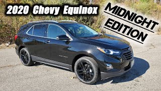 2020 Chevy Equinox MIDNIGHT EDITION - LT AWD - Full Review \& Walk Around