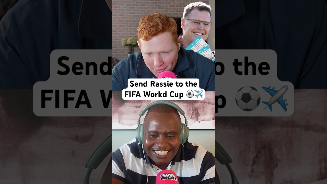 We’re starting a petition to send Rassie to the FIFA World Cup ⚽️✈️ Are you in? 👇