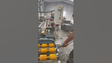 High efficiency stair stone grooving edge profiling machine