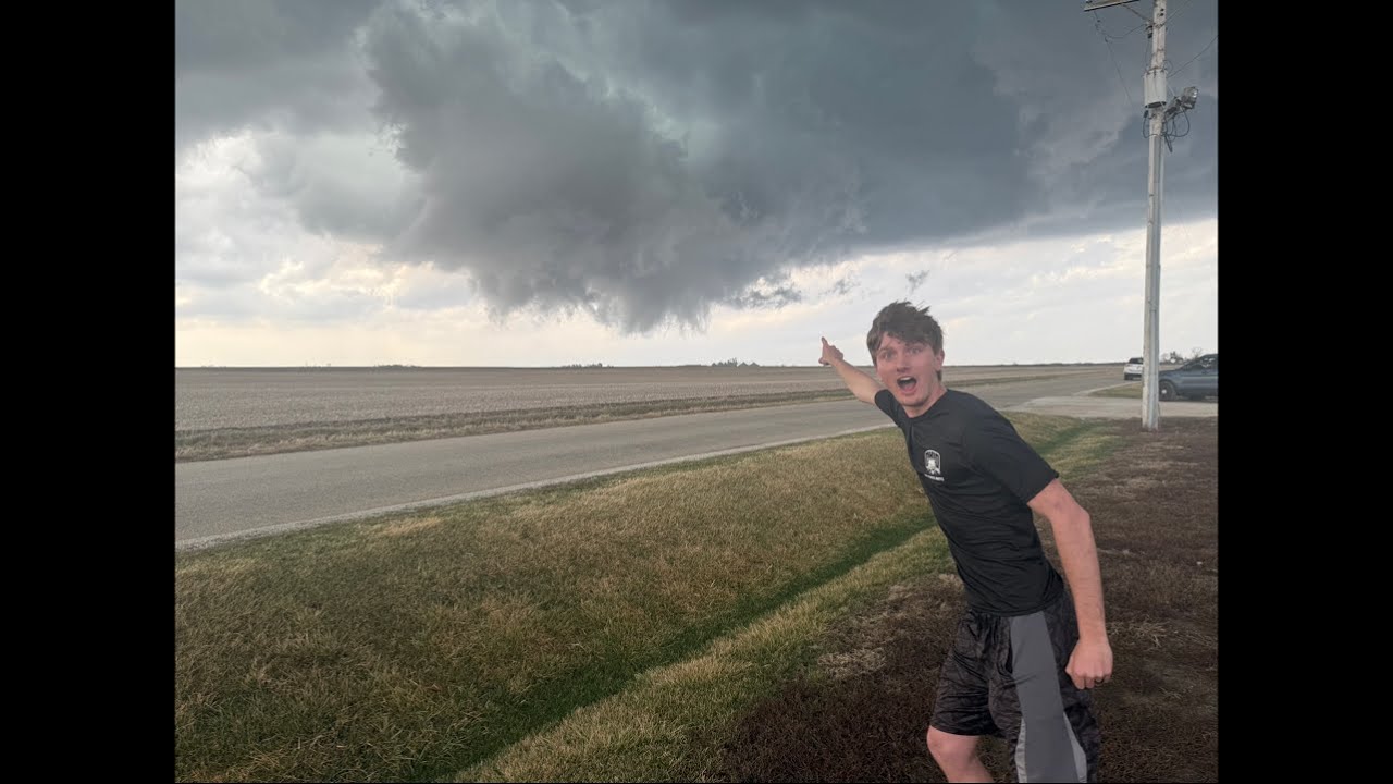 Storm chasing in Kansas! Potentially huge tornado day! - YouTube