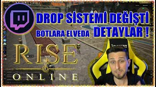 Rise Online TWİTCH DROP Ödül Alanlar dikkat Sistem Değişti ! AFQ Bot Yayınlar İptal-SesliBilgiler TR