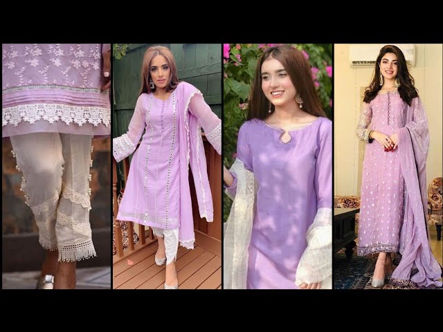 Printed Ladies Light Purple Rayon Suit Set at Rs 625 in Ahmedabad | ID:  25552202062