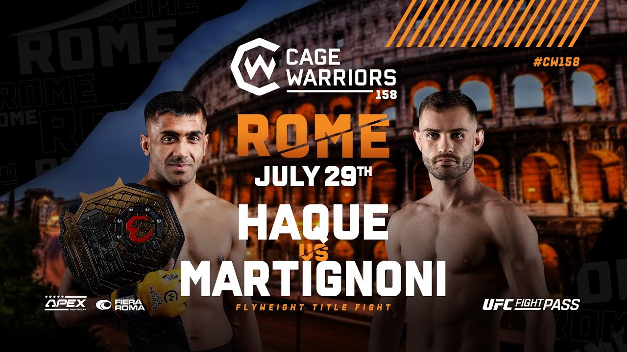 CW 158 Rome Cage Warriors