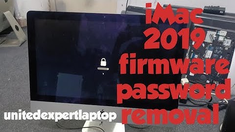 HOW TO REMOVE FIRMWARE PASSWORD ON IMAC | How To Remove A Bios Password on any apple computer - imac