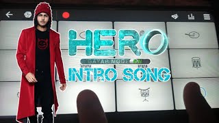 hero gayab mode on intro song play on mobile piano+drum instrumental walkband ringtoone#shorts screenshot 1
