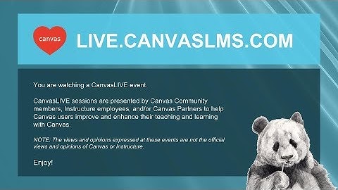 Canvas Student Workshop - Skyline College