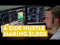 [LIVE] Day Trading | A Side Hustle That Makes $1,000 in 15 Minutes...