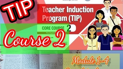 TIP Course 2 with Complete answer I Newly Hired Teachers I Impluwensyanista Ako
