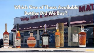 Bourbon Hunting @ Valley Wine & Spirits, Hagerstown, MD.  Monthly Allocated Drop.  Did We Get Lucky?