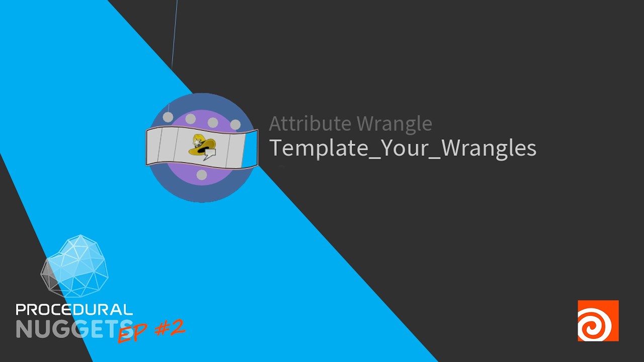 Houdini Time Saver: Reusable Templates in Attribute Wrangles - YouTube