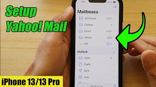 iPhone 13/13 Pro: How to Setup Yahoo! Mail screenshot 3