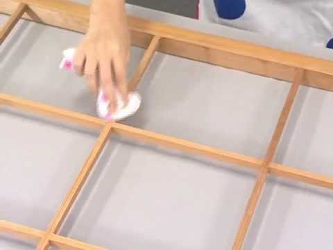 両面テープ貼りタイプの超強プラスチック障子紙で障子を貼り替える方法 Youtube