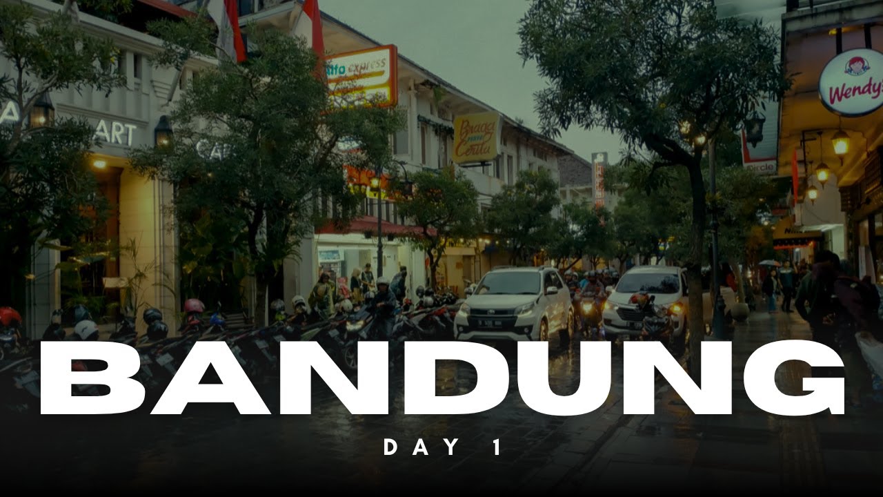 Bandung Trip - Food and Walking Tour at Braga - (Day 1 of 3) - Vlog #7