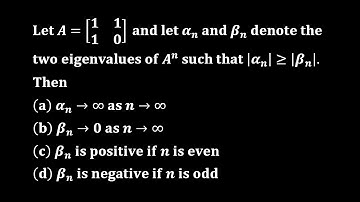 csir net dec 2016 linear algebra eigenvalues of a matrix