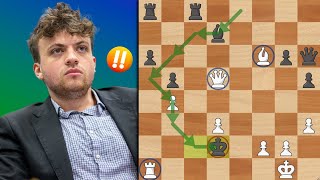 Hans Niemann's Epic King Hunt vs. Jakhongir Vakhidov | Sharjah Masters 2024 by SaurabhChess 220 views 2 weeks ago 10 minutes, 19 seconds