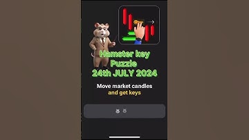 Hamster key Puzzle 24th JULY 2024.  It will take you 30 second. #airdrop #hamsterkombat #hamsterkey