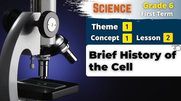 Grade 6 | Brief History of the Cell | Theme 1 - Concept 1 - Lesson 2 | Science