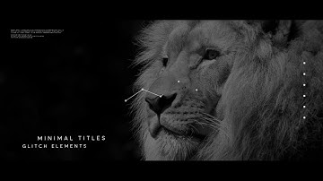 Free After Effects Project : Modern Glitch Opener