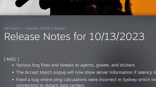 New Update Counter Strike 2