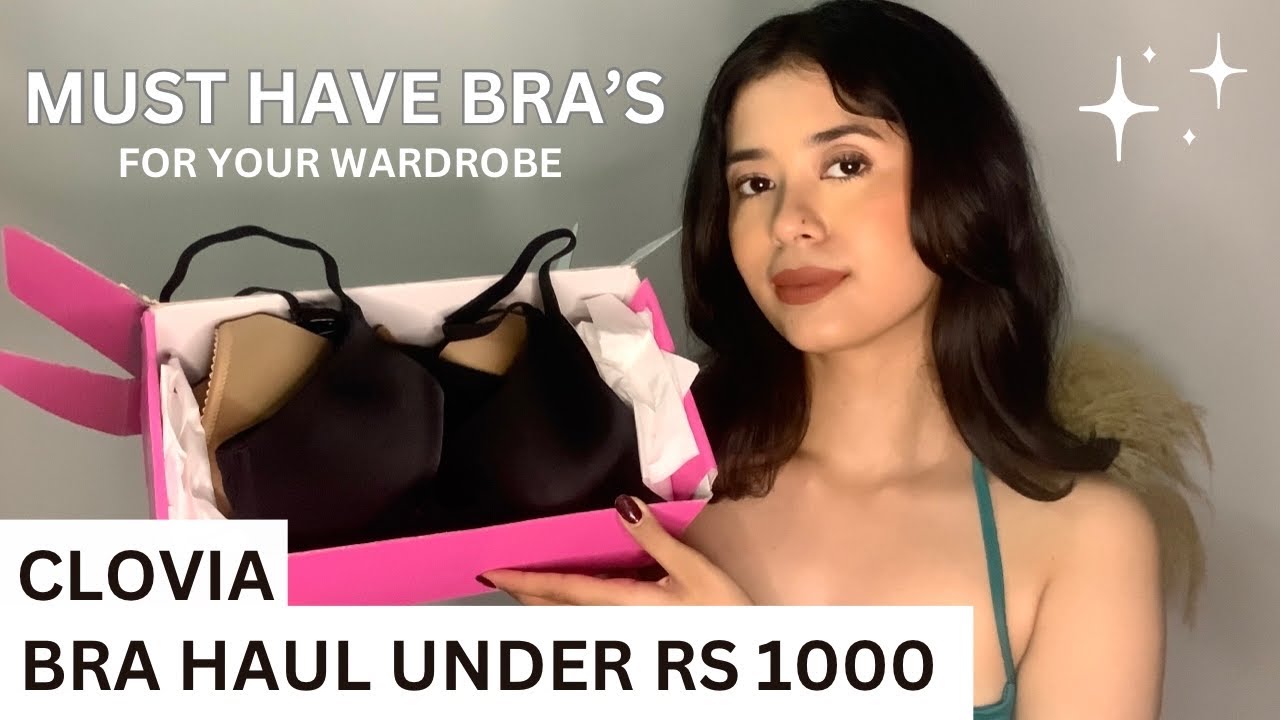 MUST HAVE BRA'S, CLOVIA BRA HAUL 2023