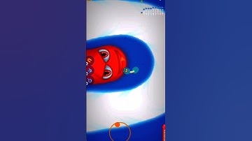 Worms Zone 🐍 Pro Skill Gameplay 💪 #shorts #snakegame #saampwalagame #wormszone