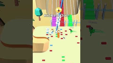 Bridge Race All Levels Gameplay Android,ios Levels 724 #Shorts