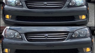 Lexus is300 fog light mod HOW TO