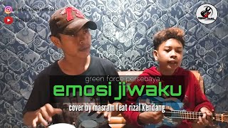 Green force Persebaya EMOSI JIWAKU cover ukulele & kendang pralon