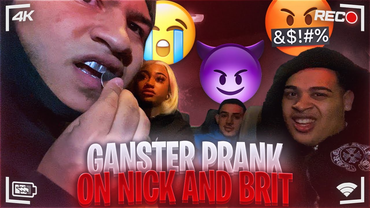 ГАНСТЕРСКИЙ РОЗЫГРЫШ НАД НИКОМ И БРИТ *ПОШЕЛ НЕ ТАК*