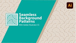 Cara Buat Pola Pattern  dengan Adobe Illustrator CC | Create Seamless Background Patterns