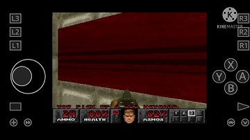 PSX Doom port Retroarch GLITCH