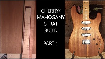 Mahogany Strat Build (Part 1)