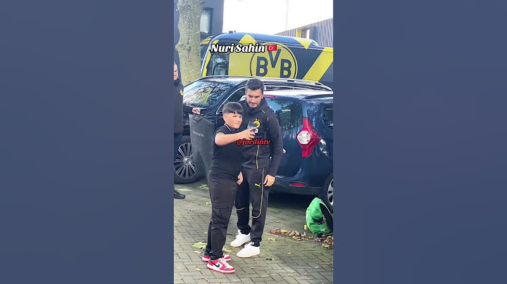 Nuri Sahin macht Selfies mit den BVB Fans ❤️ #shorts #bvb