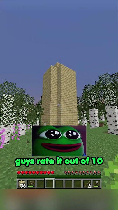 the BEST house for our minecraft speedrun 😤 #shorts #minecraftshorts