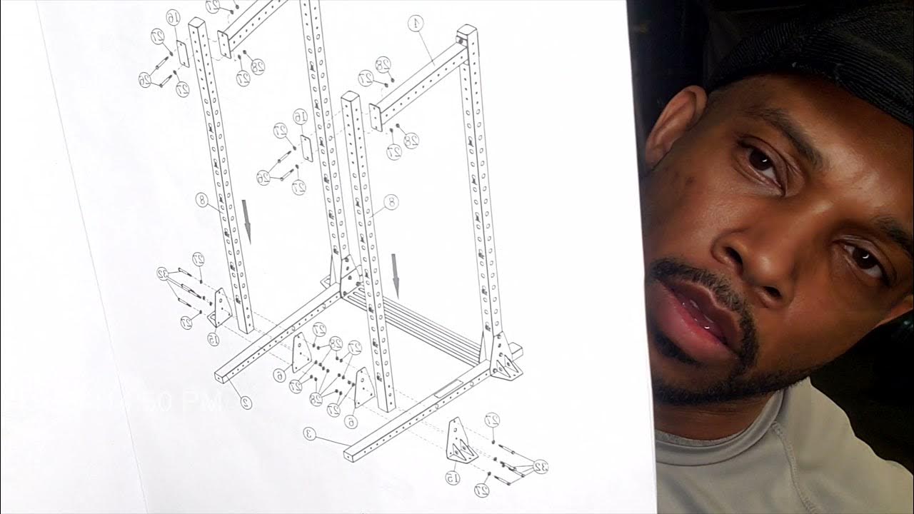 Ethos Power Rack Cage Assembly Walkthrough Video with Initial