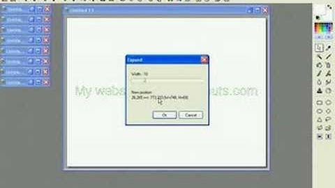 PhotoFiltre Tutorial - Create some fancy text.