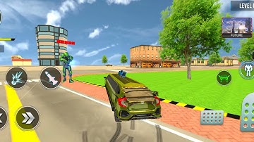 Robot bus tank Transfrom Game 2023- Robot Dinosaur Games #16- Android Game play