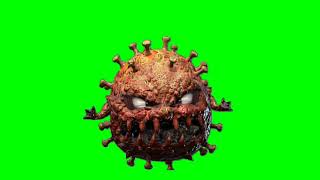 Green Screen Coronavirus Monster video effects