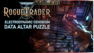 Warhammer 40k: Rogue Trader - Monastery Electrodynamic Cenobium Data Altar PUZZLE