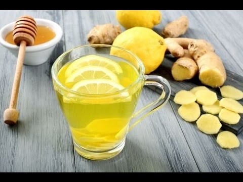 Chá para garganta inflamada (Receita caseira com gengibre, limão e mel)