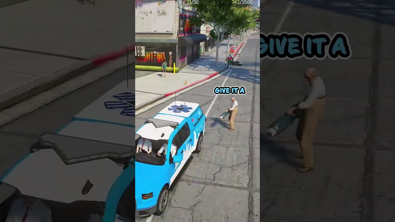 What a helpful old man👴 | PurpleRP | 