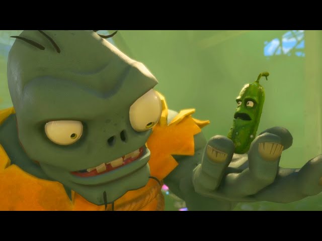 Wallnut Hills GOOD/BAD ENDING - Plants vs Zombies Garden Warfare 2 Movie  Turf Takeover Cutscenes 