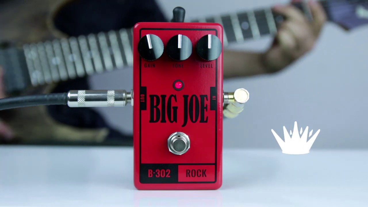 BIG JOE STOMP BOCOMPANY CLASSIC オーバードライブ ROCK - Big Joe Stompbox - YouTube