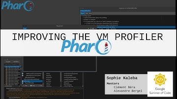 GSOC 2017 - Pharo Consortium - Improving the VM Profiler