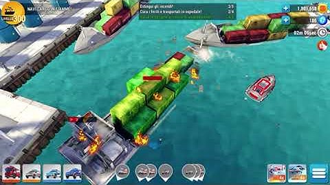 EMERGENCY HQ- iOS Gameplay Time Ep.5          Cargo ships on fire!